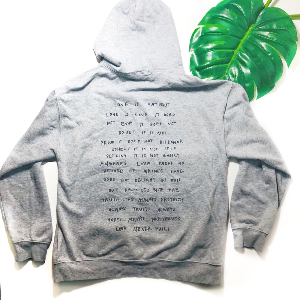 Forever 21 Scripted Hoodie